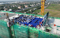 Art Residence cất nóc vượt tiến độ: Bước khởi đầu đột phá cho Sun Urban City