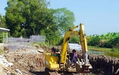 U Minh Thượng (Kiên Giang): Khẩn trương khắc phục sạt lở để người dân du xuân