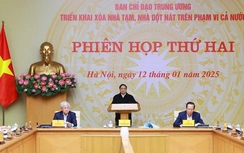 Thủ tướng chủ trì Phiên họp thứ hai của Ban Chỉ đạo xóa nhà tạm, nhà dột nát
