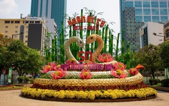 Thành phố Hồ Chí Minh: Giữ lại 2 cụm linh vật rắn ở đường hoa Nguyễn Huệ đến cuối tháng 2