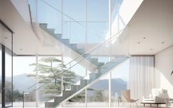 Ứng dụng kính siêu trắng trong thiết kế nội thất