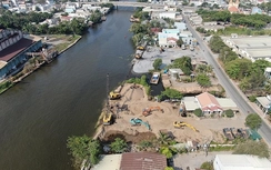 Thành phố Hồ Chí Minh: Thiếu nguồn cát phục vụ các dự án giao thông trọng điểm