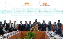 Thành phố Huế: Tập đoàn Vingroup hợp tác đầu tư hạ tầng đô thị xanh, giao thông xanh