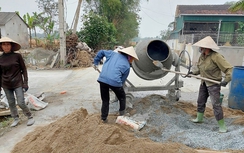 Đức Thọ (Hà Tĩnh): Ban hành kế hoạch làm đường giao thông, rãnh thoát nước, kênh mương nội đồng