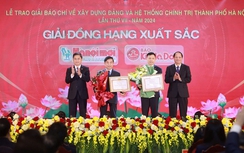 Hà Nội trao thưởng Giải Báo chí về xây dựng Đảng lần thứ VII