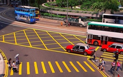 Thế nào là vạch kẻ đường mắt võng?