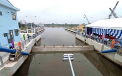 Thành phố Hồ Chí Minh: Hoàn thành cống ngăn triều chống ngập phía Nam