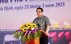 Thủ tướng Chính phủ Phạm Minh Chính dự lễ khánh thành đập dâng Phú Phong