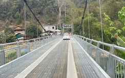 Bắc Kạn: Quý II, cầu treo Pác Ngòi sẽ chính thức thông xe