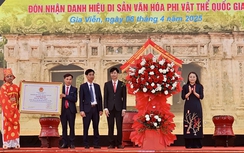 Khai hội đền Thánh Nguyễn và đón nhận Di sản văn hóa phi vật thể quốc gia