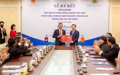Bộ Xây dựng Việt Nam ký Biên bản ghi nhớ với Bộ Công chính và Vận tải Lào