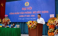 Văn phòng Bộ Xây dựng tổ chức thành công Đại hội Công đoàn nhiệm kỳ 2023 - 2028