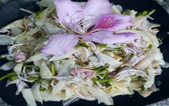 Loài hoa tháng 3 nở tím trời chế biến thành đặc sản Tây Bắc