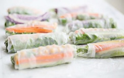 Làm gỏi cuốn rau củ giải ngấy ngày Tết cực gọn nhẹ và dễ dàng