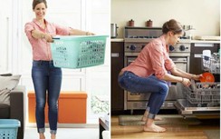 Vừa làm đủ việc nhà vừa tập thể dục nhờ 7 động tác "thần thánh" sau