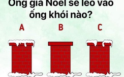 7 câu đố Giáng sinh cực dễ, trẻ con cũng làm được