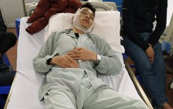 Gây tai nạn, lái xe tải gọi người đến chém toác đầu lái xe Mazda 3