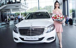 Siêu xe Mercedes-Benz S400 của Hoa hậu có vòng 3 một mét Phan Thị Mơ