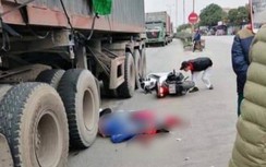 Vụ ngã vào gầm xe container: 2 nạn nhân đi SH tử vong không phải vợ chồng