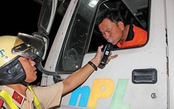 Đồng loạt kiểm tra lái xe nghiện ma túy trên đường