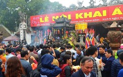 16 camera giám sát lễ hội khai ấn đền Trần Xuân Kỷ Hợi