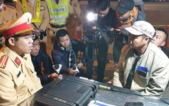 CSGT phát hiện tài xế container trên Pháp Vân-Cầu Giẽ dương tính với ma túy