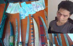 Bắt giữ 2 trùm ma túy cùng nhiều hung khí nguy hiểm