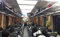 Còn khoảng 40 nghìn vé tàu Tết từ Hà Nội vào Nam sau Tết