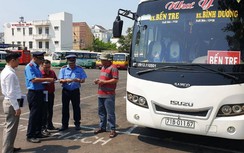 Kiểm tra nhanh xe khách, bến xe ở Đồng Nai, Bình Dương cận Tết