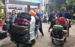 Gần 750 tấn hành lý và 600 xe máy gửi tàu dịp Tết 2019