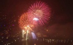 Nhiều địa phương bắn pháo hoa đón giao thừa Tết Kỷ Hợi