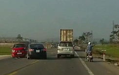 Xế hộp vượt ẩu gây tai nạn trên tuyến tránh TP Vinh