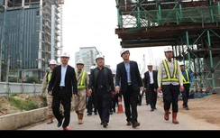 Dự án cầu cạn Mai Dịch - Nam Thăng Long ra quân đầu năm mới