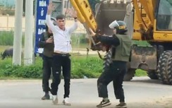 Đã bắt được cả 3 đối tượng ôm vũ khí "nóng" cố thủ dưới cống nước