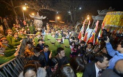 Hơn 2.000 cán bộ, chiến sỹ bảo vệ lễ khai ấn đền Trần 2019