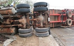 "Dọn dẹp" hiện trường tai nạn trên QL1A, tài xế container tử vong tại chỗ