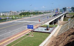 Sắp thông xe kỹ thuật qua trạm kiểm soát liên ngành cầu Bắc Luân 2