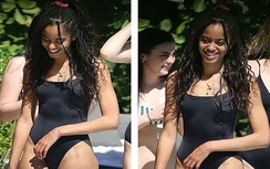Con gái cựu Tổng thống Obama khoe dáng chuẩn người mẫu với bikini gợi cảm