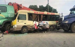 Kiểm tra ma túy các lái xe vụ đâm liên hoàn trên đại lộ Thăng Long