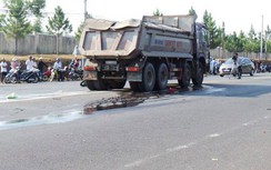 Va chạm với xe ben, người phụ nữ tử vong tại chỗ