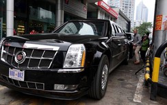 "Quái thú" của Tổng thống Donald Trump bất ngờ... hết xăng tại Hà Nội