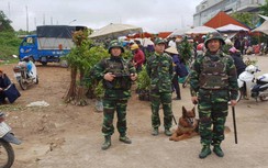 Dân quân, công binh chốt trực tại ga Đồng Đăng trước hội nghị Mỹ - Triều