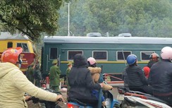 Cận cảnh đoàn tàu bọc thép chở ông Kim Jong Un đến Đồng Đăng