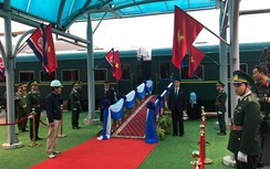 Đoàn tàu bọc thép đã đến ga Đồng Đăng chờ đón ông Kim Jong Un về nước