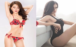 So kè độ nóng bỏng của dàn bạn gái tuyển Việt Nam khi diện bikini