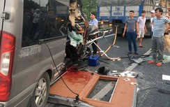 Truy hồ sơ xe khách đâm vào đuôi container trên cao tốc Pháp Vân