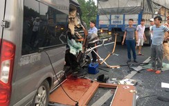 Lời khai ban đầu của tài xế xe khách trong vụ TNGT trên cao tốc Pháp Vân