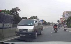 Xe đi ngược chiều trên QL10: Phạt 1 triệu đồng, tước GPLX 2 tháng