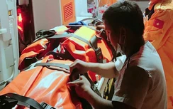 Cứu nạn thuyền viên nước ngoài bị điện giật, bất tỉnh trên biển