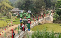 Khánh thành cầu Bản Tậu bắc qua suối Huổi Huôn